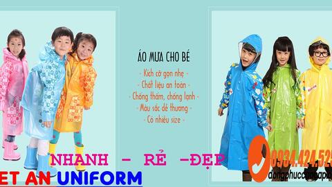 XƯỞNG SẢN XUẤT ÁO MƯA GIÁ RẺ - HÀNG ĐẸP – GIAO NHANH!