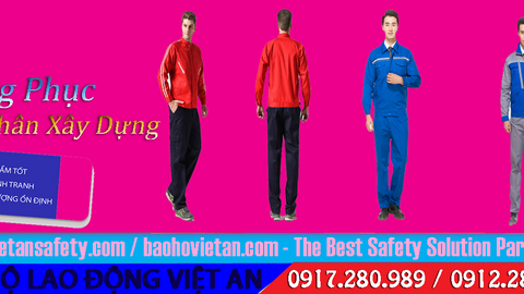 ĐỒNG PHỤC CÔNG NHÂN XÂY DỰNG CÓ NHỮNG MÀU GÌ?