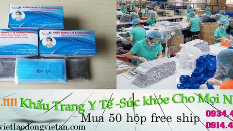KHẨU TRANG Y TẾ ĐẠT CHUẨN VÀ TỐT NHẤT HIỆN NAY TẠI BẢO HỘ VIỆT AN CHÚNG TÔI  ?
