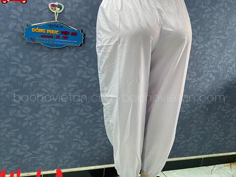 QUẦN THỦY SẢN VẢI KAKI MÀU TRẮNG